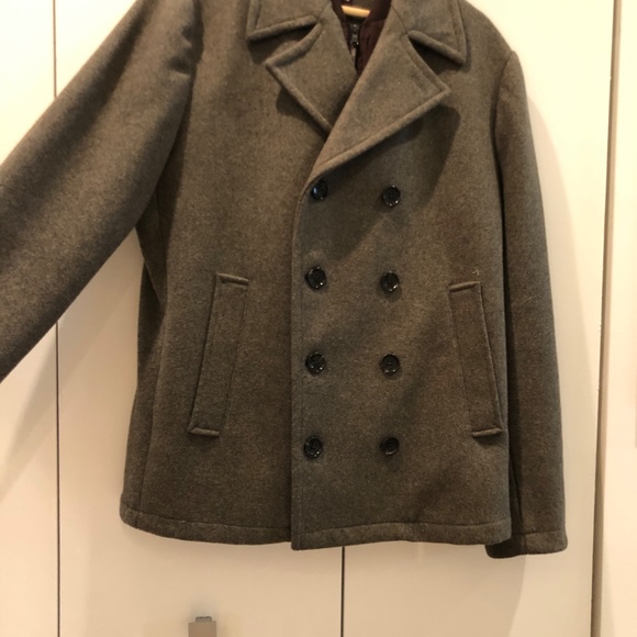 Michael Kors Gray Peacoat - Picture 3 of 9